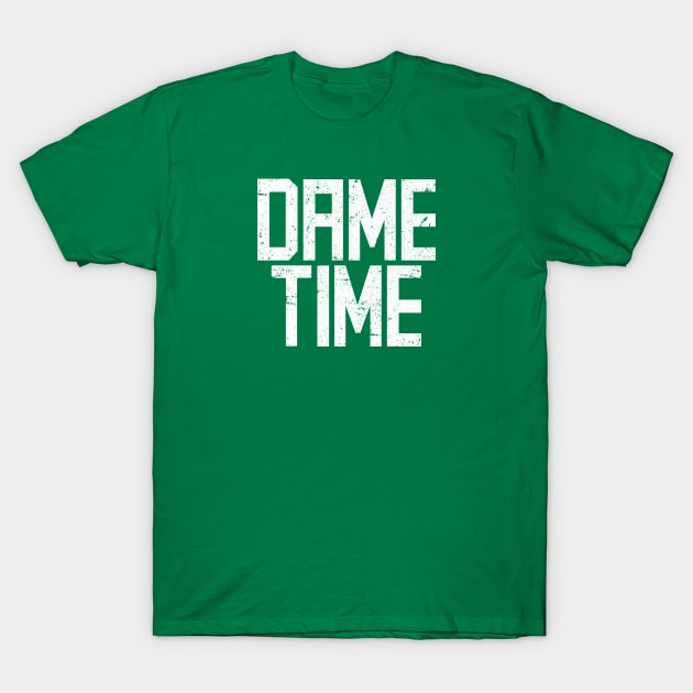 Dame Time - Milwaukee Bucks T-Shirt by Stalwarthy